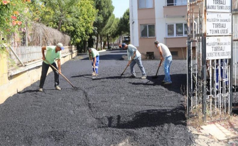 Torbalı'da asfaltta öncelik okulların